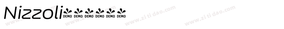 Nizzoli字体转换