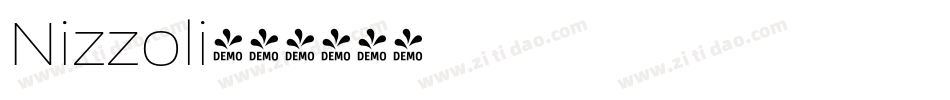 Nizzoli字体转换