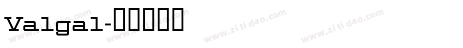 Valgal字体转换