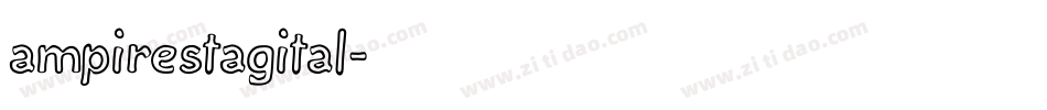 ampirestagital字体转换