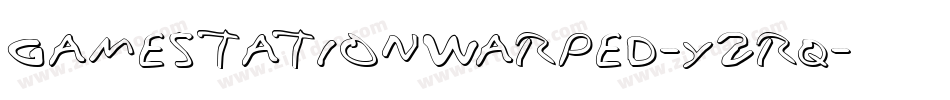 GamestationWarped-y2rq字体转换