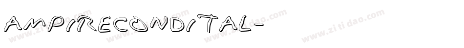 ampirecondital字体转换