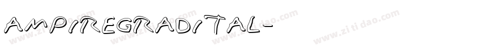 ampiregradital字体转换