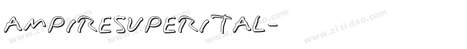 ampiresuperital字体转换