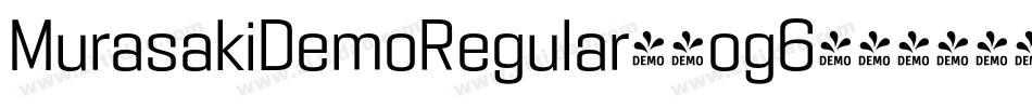 MurasakiDemoRegular-4og6字体转换