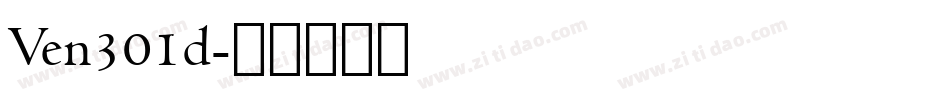 Ven301d字体转换