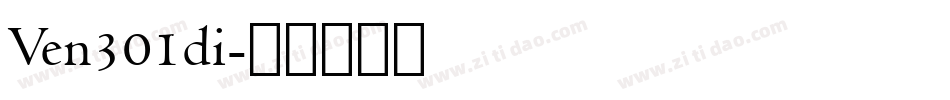 Ven301di字体转换