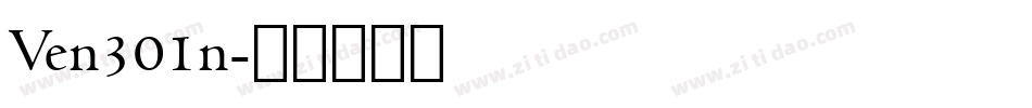 Ven301n字体转换