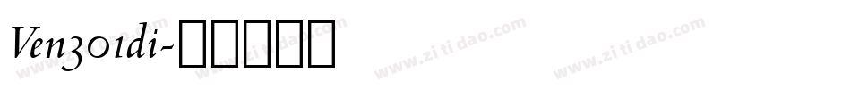 Ven301di字体转换