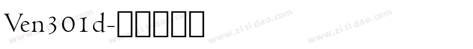 Ven301d字体转换