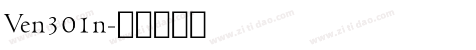 Ven301n字体转换