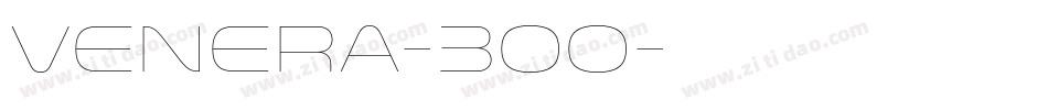 Venera-300字体转换