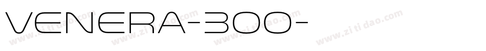 Venera-300字体转换