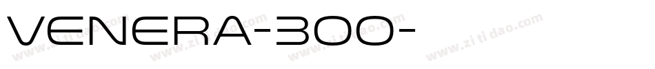 Venera-300字体转换
