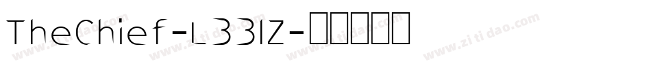 TheChief-L331Z字体转换