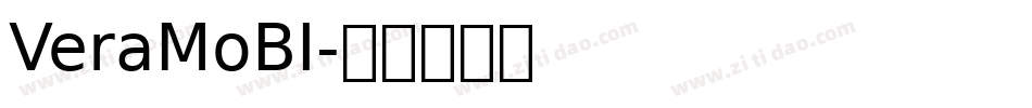VeraMoBI字体转换