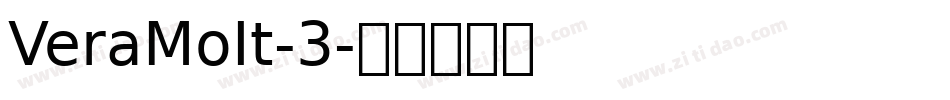VeraMoIt-3字体转换