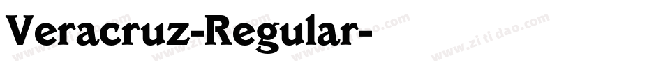 Veracruz-Regular字体转换