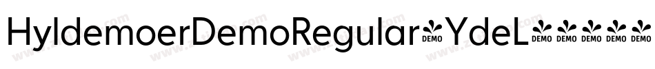 HyldemoerDemoRegular-YdeL字体转换