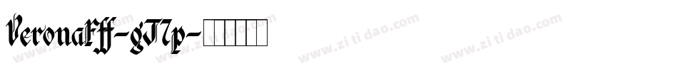 VeronaFff-gJ7p字体转换