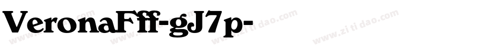 VeronaFff-gJ7p字体转换