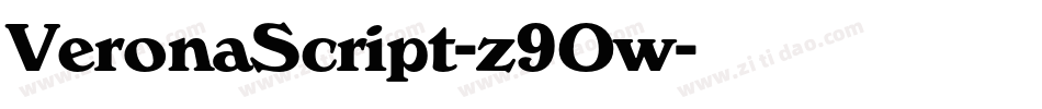 VeronaScript-z9Ow字体转换