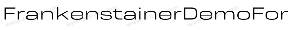 FrankenstainerDemoFontBold-2OOWd字体转换