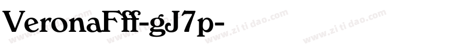 VeronaFff-gJ7p字体转换