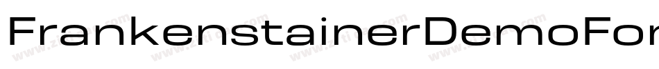 FrankenstainerDemoFontBold-2OOWd字体转换
