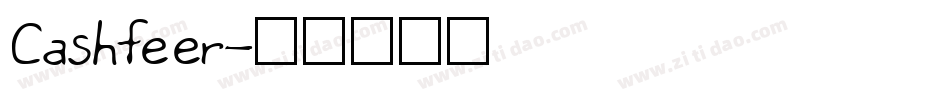 Cashfeer字体转换