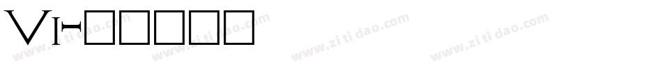 Vi字体转换