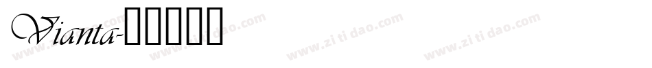 Vianta字体转换