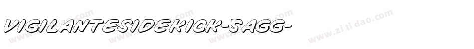 VigilanteSidekick-5aGG字体转换
