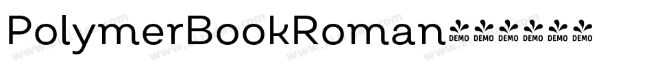PolymerBookRoman字体转换
