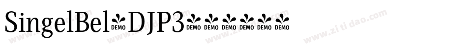 SingelBel-DJP3字体转换