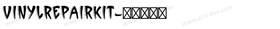 VINYLREPAIRKIT字体转换