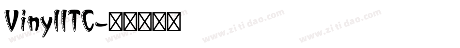VinylITC字体转换