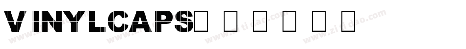 VinylCaps字体转换
