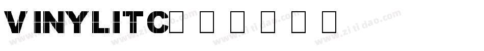 VinylITC字体转换
