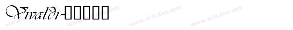 Vivaldi字体转换