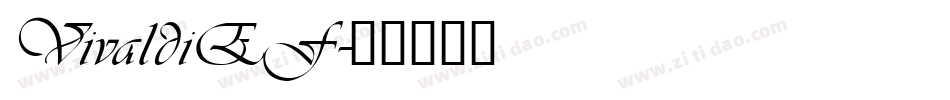 VivaldiEF字体转换