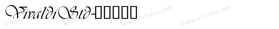 VivaldiStd字体转换