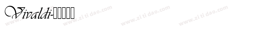 Vivaldi字体转换