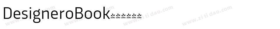 DesigneroBook字体转换 DesigneroBook字体转换