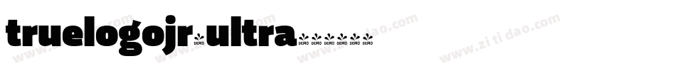 truelogojr-ultra字体转换 truelogojr-ultra字体转换