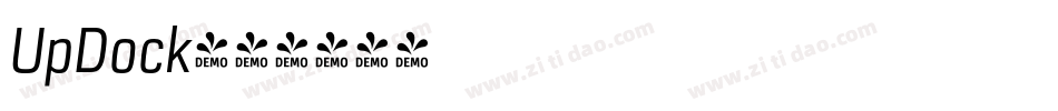 UpDock字体转换