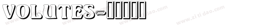 Volutes字体转换
