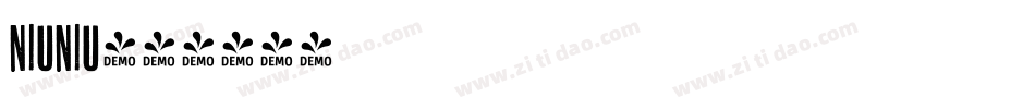 niuniu字体转换