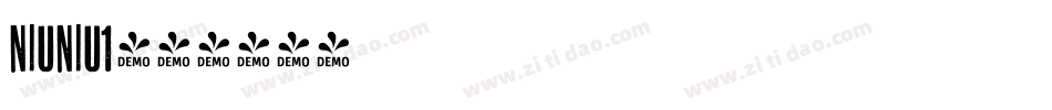 niuniu1字体转换