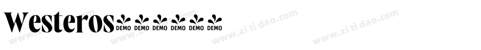 Westeros字体转换